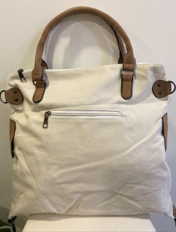 BOLSO ALAS BLANCO - almabalinesa